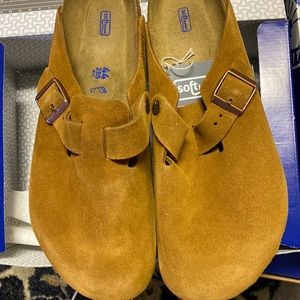 Birkenstock Boston mens mink 11 medium new